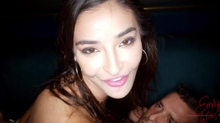 Вебкамщица Emily Willis ест кончу после двойного анала на кастинге