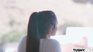 Сеструху с красивой грудью братишка жарит во все дырочки