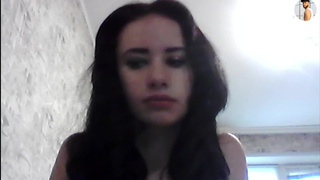 Ирочка показала попку в скайпе