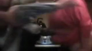 Сосед пердолит аппетитных теток по очереди