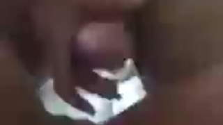 Турок кончил на бритый лобок русской бабы