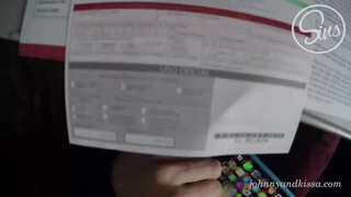 SinsLife - безумная пара публичный секс минетик в самолете!