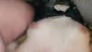 Бухую в хлам чпокают два мужика