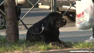 Сосед развел рыжую студентку на трах дома