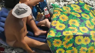 Любительское порно русских на пляже