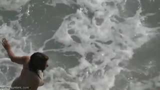 Любительское порно русских на пляже