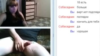 Русские сучки шалят в секс чате