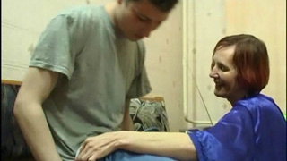 Неопытной стояк племянника оказался по вкусу похотливой Галине