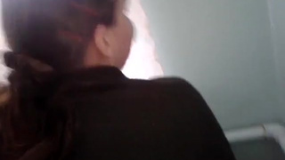 Частный секс в магазине с продавщицей