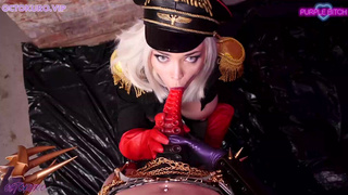 Грязные шлюшки-чертовки жестко трахаются с секс-игрушками