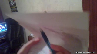 Сосед снимает свою красивую обнаженную малышку