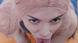 Русская мадемуазель Octokuro учит сосать конец и ебаться от первого лица