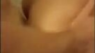 Женушка сношается в трусиках