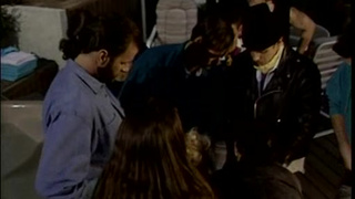 Графиня подарила всем желающим большой групповой перепихон в анал