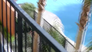 Любительское секс видео с милой роскошной брюнеткой