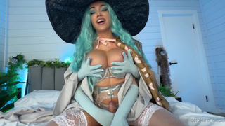 Порно-косплей на Elden Ring: ого, это настоящая магия огромных титек!