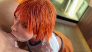 Наконец-то легендарную воровку Nami натянули на стояк - «One Piece. Большой куш»