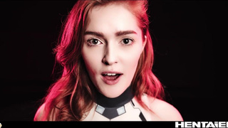 Русский хентай в реале — щупальце оплодотворило её и вышло через ротик