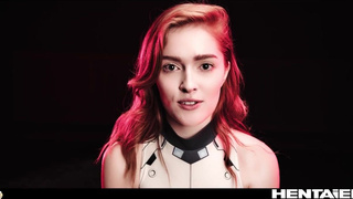 Русский хентай в реале — щупальце оплодотворило её и вышло через ротик