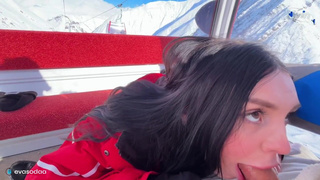 Приехал я, короче говоря, на Красную Поляну и публично её выебал