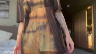 Какая она приятная! Особенно когда кончает и кончу на лицо получает