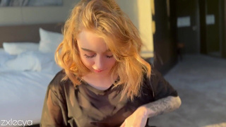 Какая она приятная! Особенно когда кончает и кончу на лицо получает