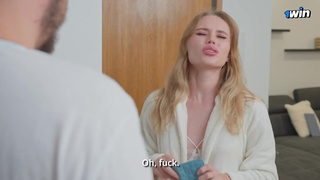 Когда сантехник уже поймёт, что не труба, а киска у меня течёт ??