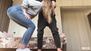 Попочку показала, у меня сразу конец — ну держись, иду тебя ебать