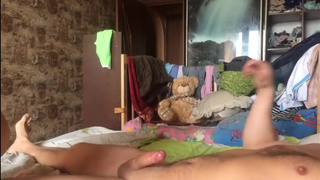 Выебал русскую проститутку у неё дома