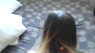 Домашняя ебля рачком с соседской девченкой