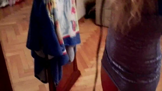 Женушка дала в жопу, наглому муженьку